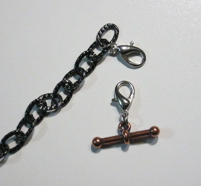 Creative Chaos Tutorial Adjustable Toggle Clasp Charm Bracelet